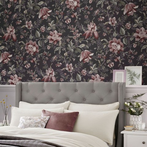 Шпалери станд. EDITAS GARDEN (Charcoal Grey)