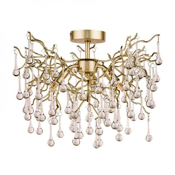 Люстра WILLOW 3 LIGHT SEMI FLUSH 29*45 (Champagne)