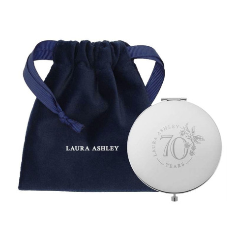 Дзеркальце Anniversary 70th Mirror & Pouch Ø7 cm (Royal Bloom)