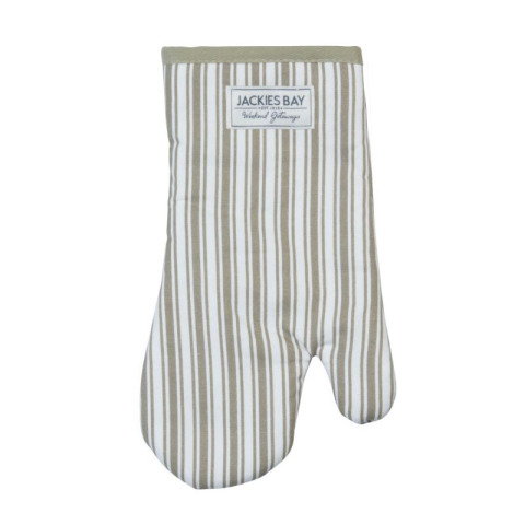 Рукавиці для гарячого Jackies Bay у смужку, сірі