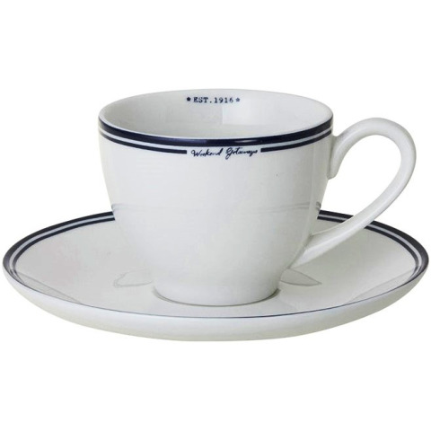 Jackies Bay чашка із блюдцем для еспресо 80 мл.