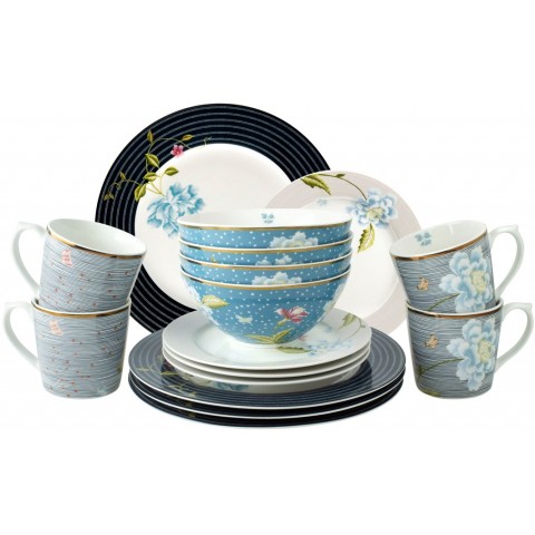 Сервіз з 16 предметів Heritage Giftset 16 pcs Midnight/Blue