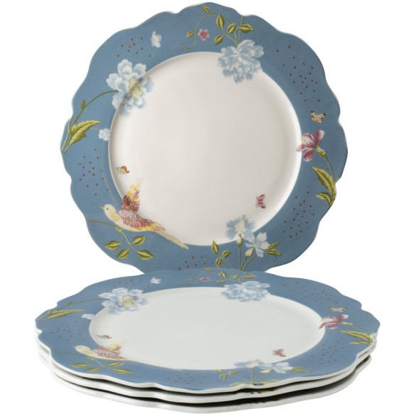 Набір 4-х тарілок Heritage Giftset 4 plates 24,5 cm Seaspray