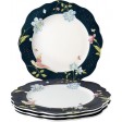 Набір 4-х тарілок Heritage Giftset 4 plates 24,5 cm Midnight