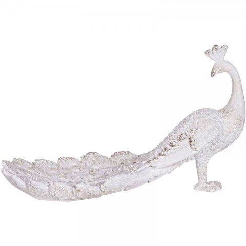Декоративне блюдце для дрібниць Distressed Peacock Trinket Dish