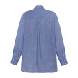 Синя лляна сорочка бойфренд BL 100/5 KA