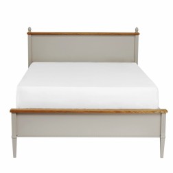 Ліжко світло-сіре Eleanor Sable Grey 4'6" Bed Frame