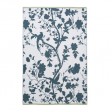 Банний рушник димчасто-синього кольору з квітковим принтом ORIENTAL GARDEN DUSKY SEASPRAY 70х125 см