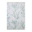 Блакитний великий банний рушник з гілочками верби PUSSY WILLOW DUCK EGG 100х150 см