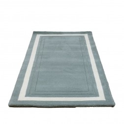 Сіро-зелений килим із вовни Lewes Grey Green 160x230