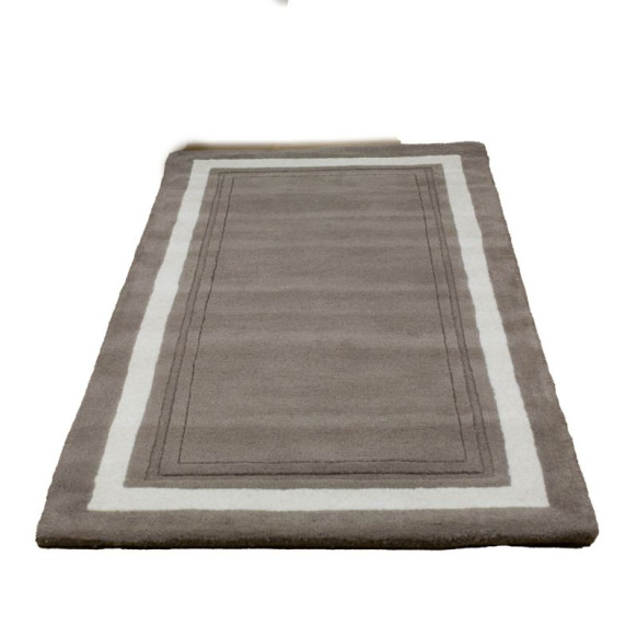 Вовняний килим трюфельного кольору Lewes TRUFFLE 200x290