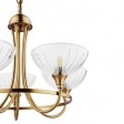 Класична люстра на 5 лампочок WELLHAM 5 LIGHT ANTIQUE BRASS