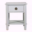 Тумбочка HENSHAW SIDE TABLE 1 Drw 60*50*40 (Pale Steel)