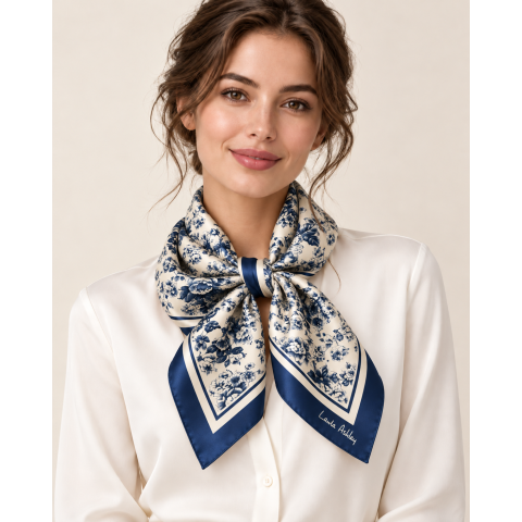 Шовкова хустка SH 410 A26 (90*90) Toile Delight