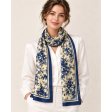 Шовковий шарф SH 420 A26 (40*180) Toile Delight