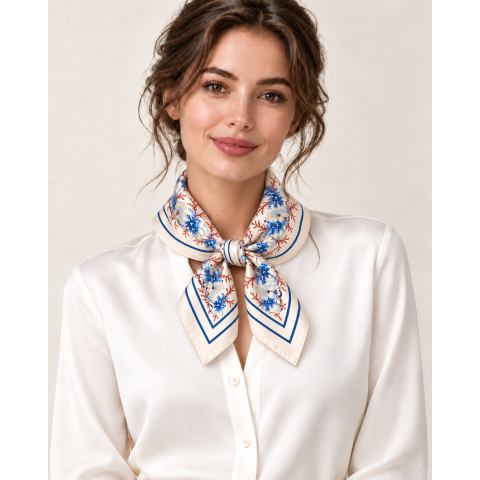 Шовкова хустка SH 431 A26 (55*55) Halverley