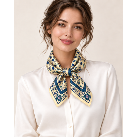Шовкова хустка SH 433 A26 (55*55) Ferndale Trail