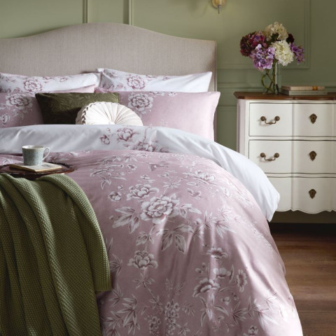 Набір постілі ROWSHAM GARDEN SG 137*200, 50*75 set of-1 (Dark Blush)