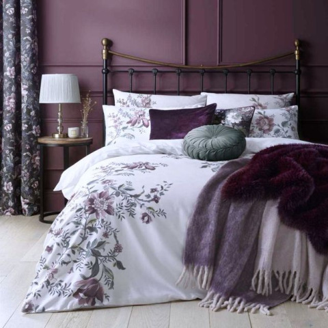 Набір постілі EDITAS GARDEN SG 137*200, 50*75 set of-1 (Blackberry Purple)