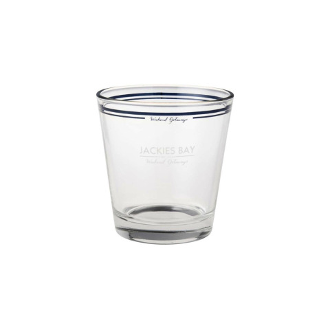 Склянка з синьою каймою JACKIES BAY 375ml (Glass/Blue) 
