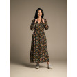 Жіноча сукня-сорочка максі з віскози з квітковим принтом Ellerby black