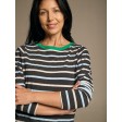 Футболка TS 322/3 LA Multi stripe/Green