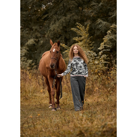 Жіночий вовняний светр Laura Ashley з архівним візерунком Lloyd