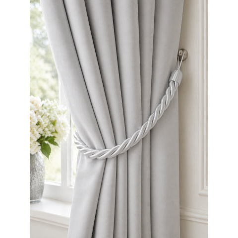 Тримач для штор ROPE TIEBACK L89 (Silver)