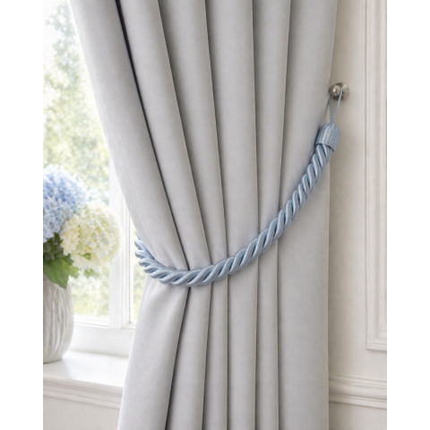 Тримач для штор ROPE TIEBACK L89 (Chalk Blue)