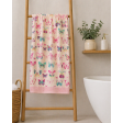 Рушник банний BUTTERFLIES BEACH TOWEL 150*75 (Pink)