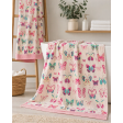 Рушник банний BUTTERFLIES BEACH TOWEL 150*75 (Pink)