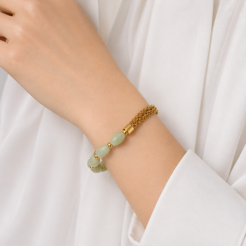 Браслет JW 10533 Light Blue/Gold