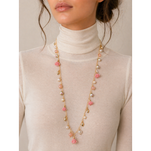 Намисто JW 10005 Multi/Gold