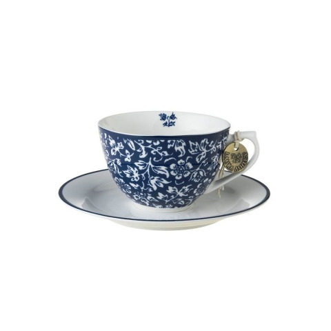 Чашка з блюдцем SWEET ALYSSUM Cup 260ml and Saucer Ø15 (Blue)