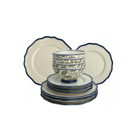 Сервіз з 12 предметів з зеленим відтінком Hedingham Giftset 12 piece Blue Sage