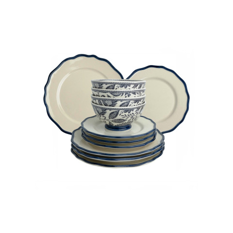 Сервіз з 12 предметів з синім відтінком Hedingham Giftset 12 piece Blue