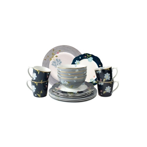 Сервіз з 16 предметів HERITAGE Giftset 16 Pcs (Blue grey)