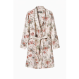 Лляний халат-кімоно з принтом Attleton Лляний халат-кімоно з принтом Attleton