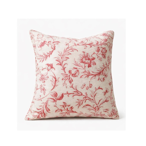 Подушка IRONWORK SCROLL 50*50 (Cranberry)