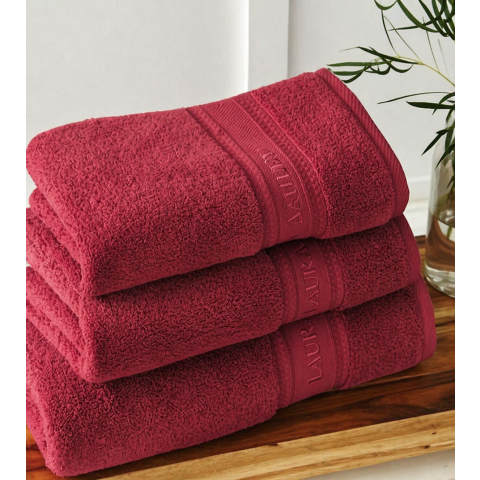 Рушник банний LAURA ASHLEY 70*127 (Cranberry)
