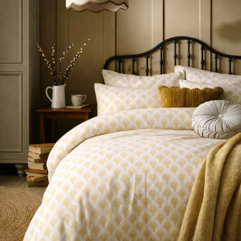 Набір постільної білизни FLORIN JAC SG 137*200, 50*75 set of-1 (Antique Gold)