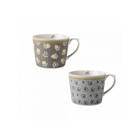 Набір чашок SET OF 2 MUGS IN GIFTBOX 300ml (Multi Flowers)