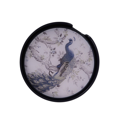 Belvedere Peacock Print набір з 4-х підставок для напоїв