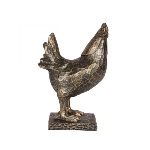 Статуетка Курки Antique Gold Hen Sculpture