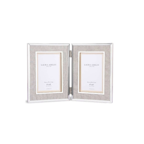 Фоторамка-книжка на два фото розміром по 10х15 см HARRISON DOUBLE LINEN