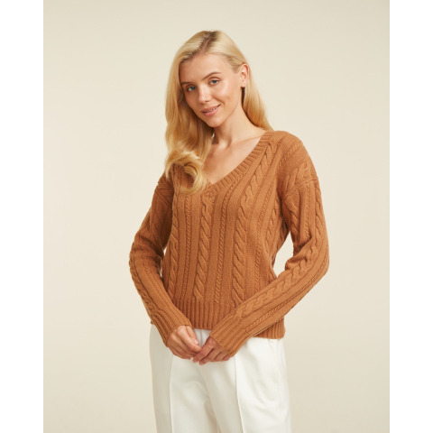 Пуловер JP 8325-375 Toffee