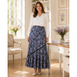 Ошатна максі-спідниця з принтом Laura Ashley Greenfield Peony