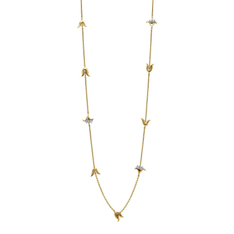 Ланцюжок з квітковою  підвіскою Camelot