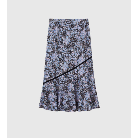 Ошатна максі-спідниця з  принтом Laura Ashley Greenfield Peony