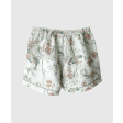 Льняні піжамні шорти з екзотичним принтом Attleton